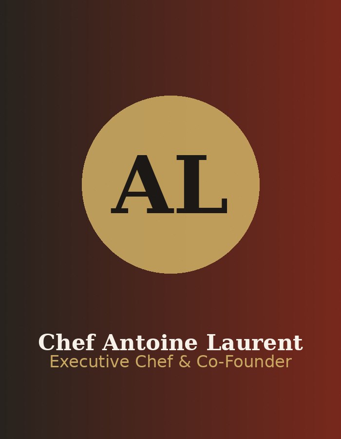 Portrait of Chef Antoine Laurent, Executive Chef and Co-Founder of Ember and Vine