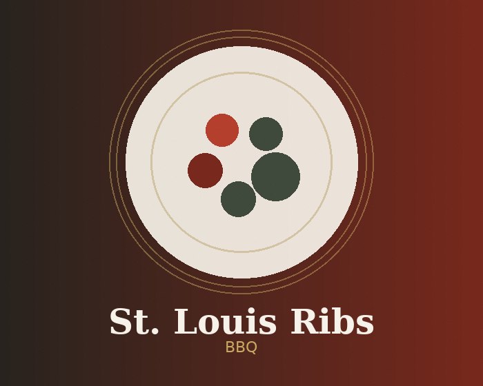 St. Louis style pork ribs