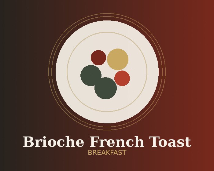 Brioche French toast with maple butter and berries