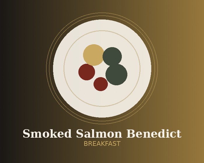 Smoked salmon eggs benedict with hollandaise