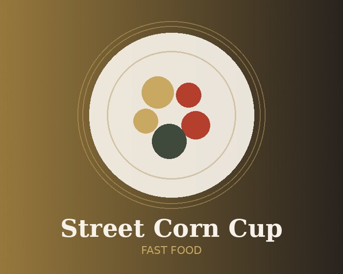 Street corn cup with cotija cheese