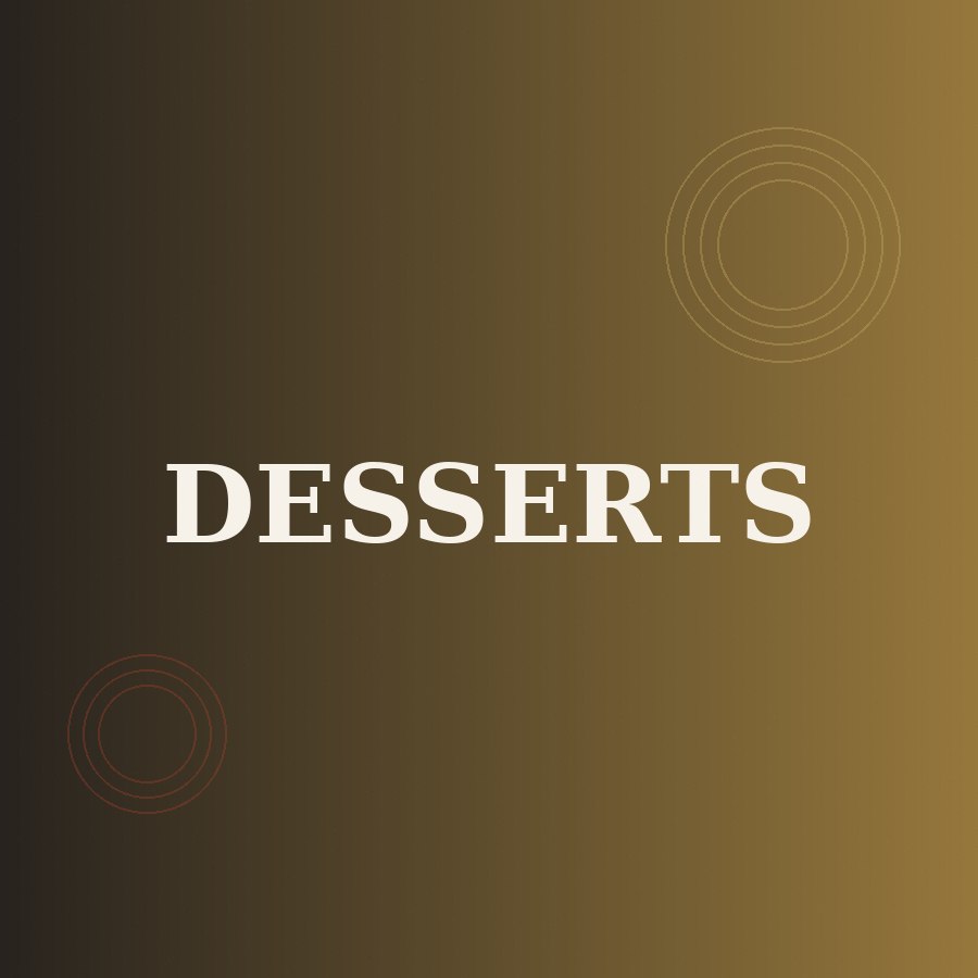 A selection of desserts on the pass